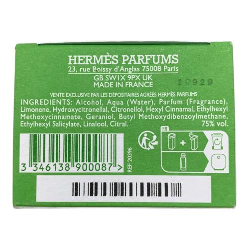 HERMES (エルメス) オードトワレ 100ml 残量80%-99% ナイルの庭