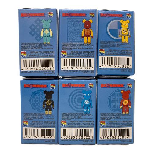 BEAR BRICK (ベアブリック) BE@RBRICK×NENDO feat.TOKYO TOY LAB. 全6種セット