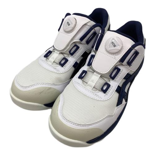 asics (アシックス) 安全靴 CP209 BOA メンズ SIZE 25.5cm ホワイト×ブルー