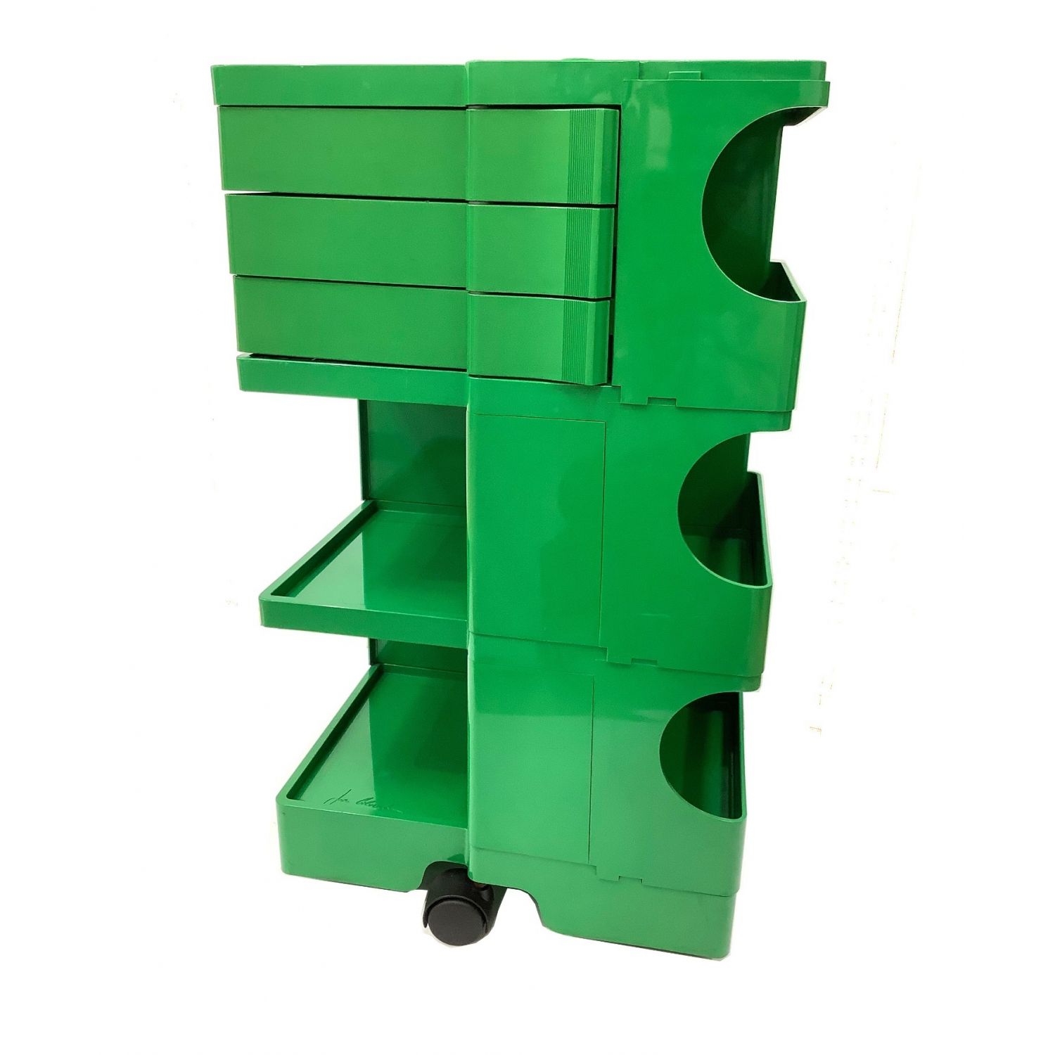 ボビーワゴン グリーン おしゃれで機能的なボビーワゴンです トレファクonline