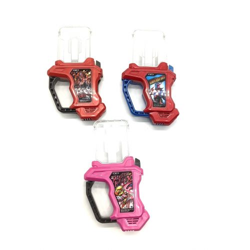 仮面ライダーエグゼイド エグゼイド 仮面ライダー ベルト一式 キメワザスロットホルダー ガシャコンブレイカー ガシャット14p付 エグゼイドセット 動作確認済み トレファクonline