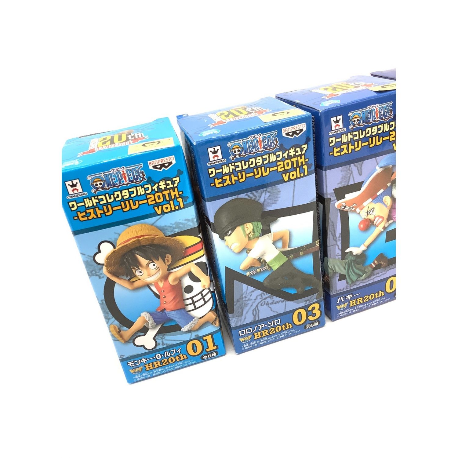 One Piece ワンピース ワールドコレクタブルフィギュアセット 1 3 4 5 6セット Hrth トレファクonline