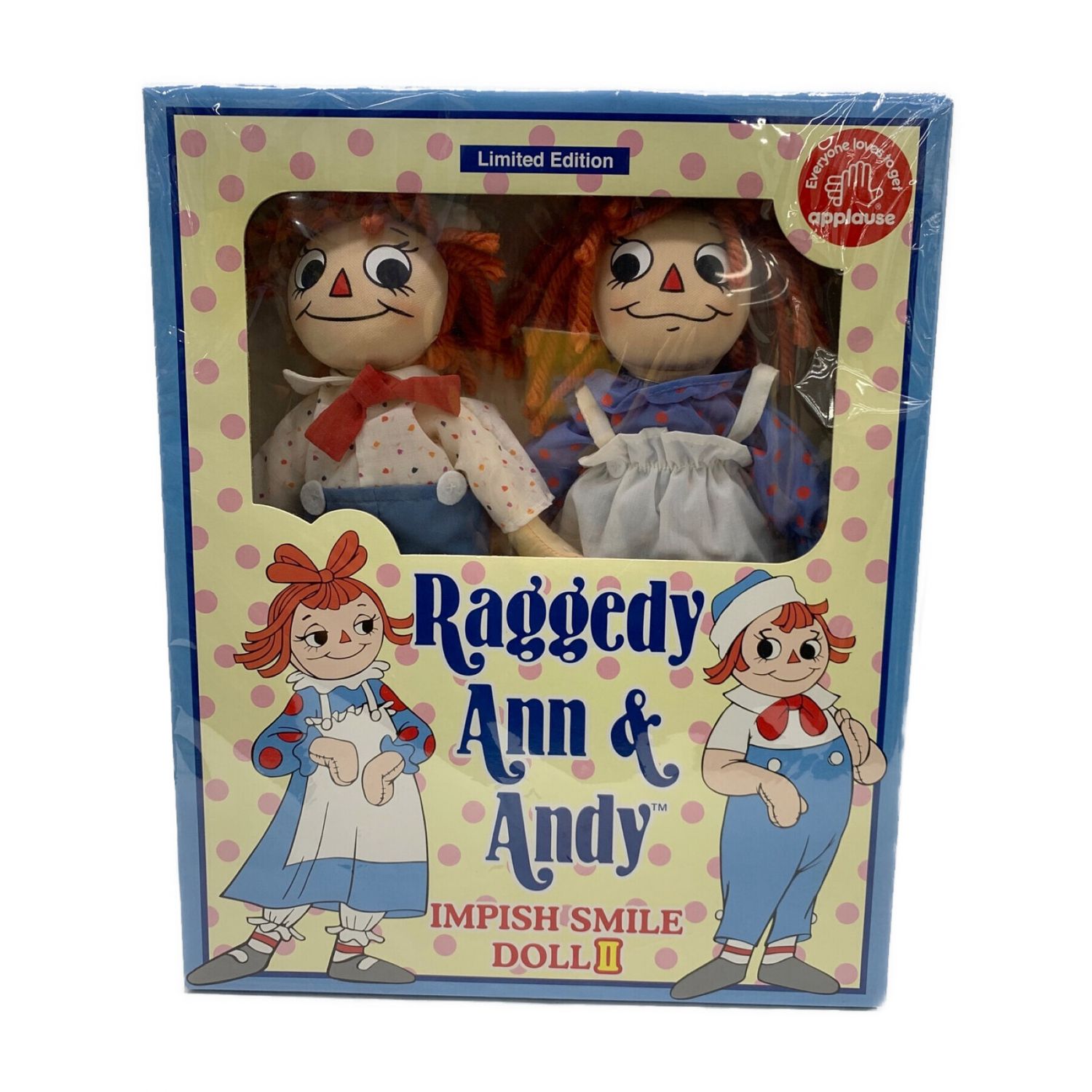 Raggedy Ann&Andy ラガディアン&アンディ ヴィンテージ 人形-