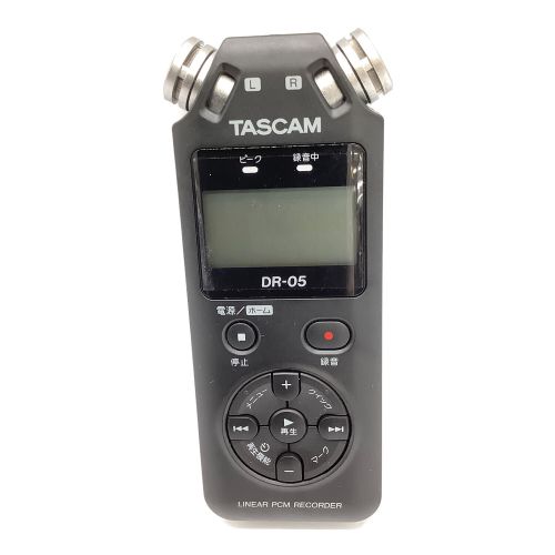 TASCAM (タスカム) リニアPCMレコーダー DR-05 動作確認済み