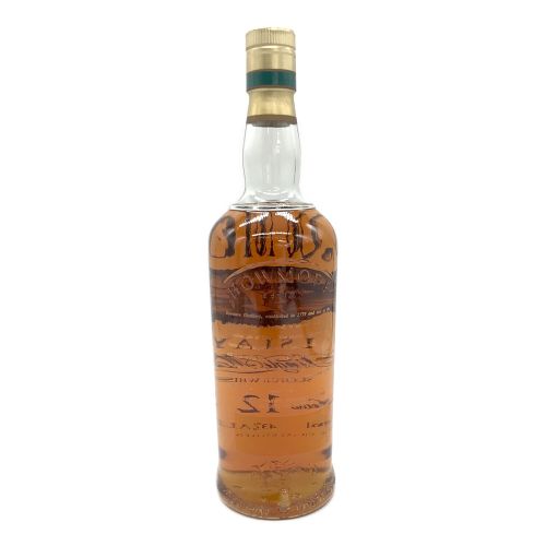 BOWMORE (ボウモア) スコッチ カモメラベル 750ml 箱付 12年 シルク