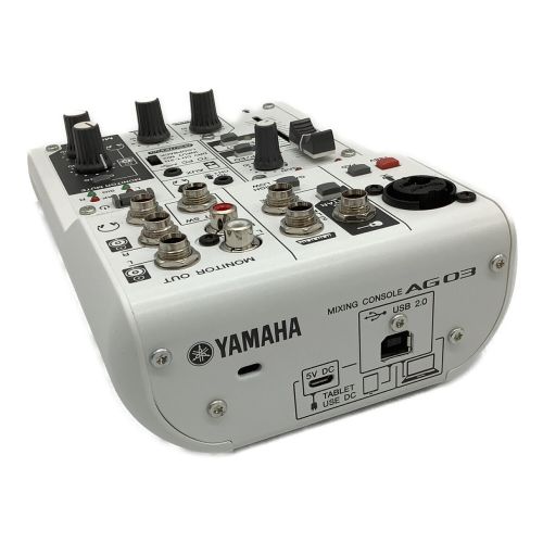 YAMAHA (ヤマハ) DJ楽器 AG03 動作確認済み 21YCAP01593｜トレファクONLINE