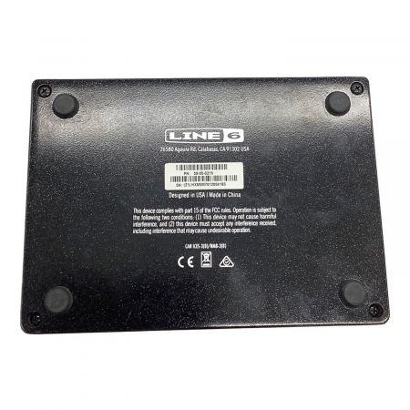 LINE6 (ライン６) HX Stomp マルチエフェクター DCケーブル/USBケーブル付 通電確認のみ