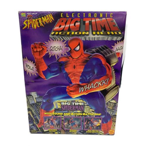 TOY BIZ (トイビズ) アクションフィギュア ※動作保証無し ELECTRONIC BIG TIME ACTION HERO SPIDER-MAN