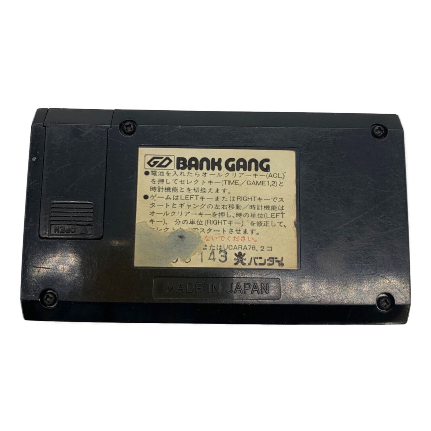 バンダイ BANK GANG レトロゲーム