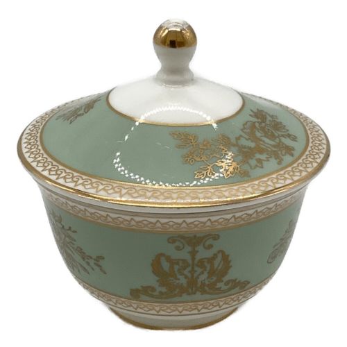 Wedgwood (ウェッジウッド) 蓋付オリエンタルティーカップ コロンビア・セージグリーン 2Pセット