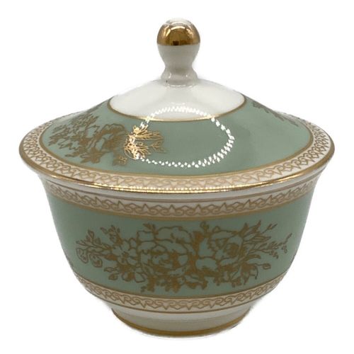 Wedgwood (ウェッジウッド) 蓋付オリエンタルティーカップ コロンビア・セージグリーン 2Pセット