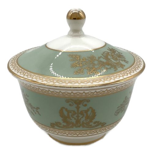 Wedgwood (ウェッジウッド) 蓋付オリエンタルティーカップ コロンビア・セージグリーン 2Pセット