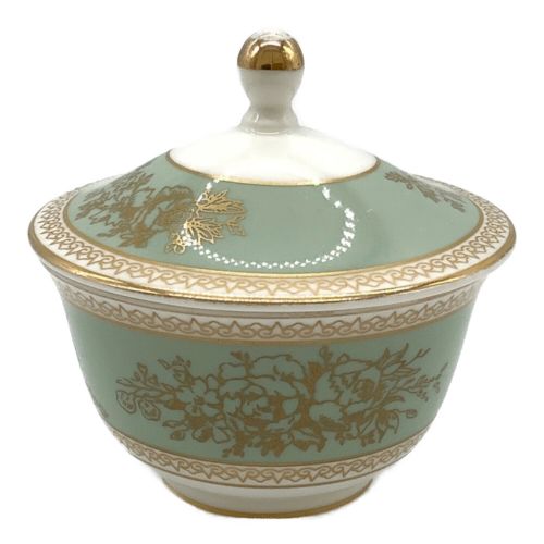 Wedgwood (ウェッジウッド) 蓋付オリエンタルティーカップ コロンビア・セージグリーン 2Pセット