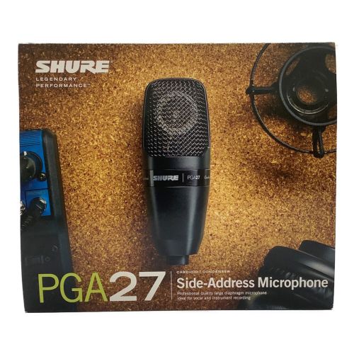 SHURE (シュア) コンデンサーマイク PGA27 動作未確認｜トレファクONLINE