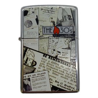 ZIPPO THE 30's OLD広告デザイン USA製