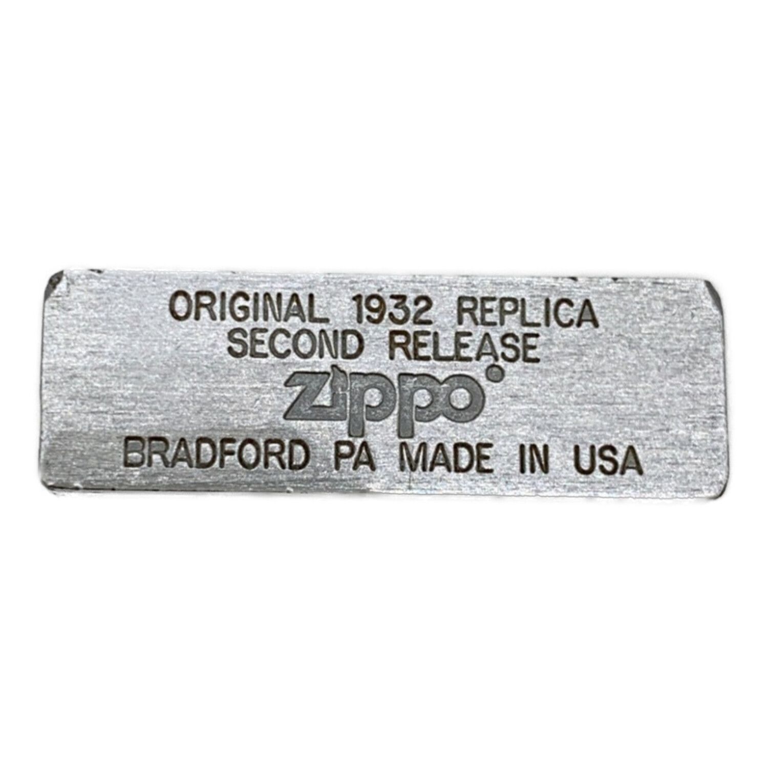 ZIPPO ORIGINAL 1932 REPLICA SECOND RELEASE｜トレファクONLINE