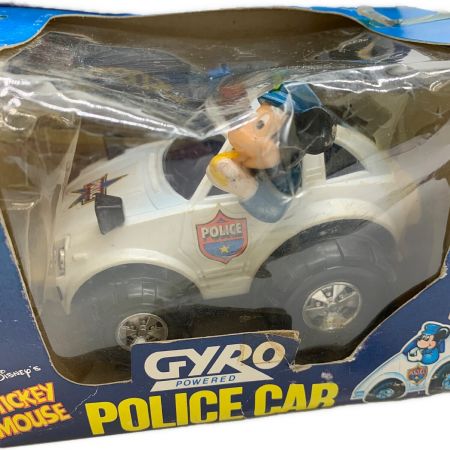 ILLCO TOY ミニカー ミッキーマウス※箱傷み有 GYRO POWERED POLICE CAR
