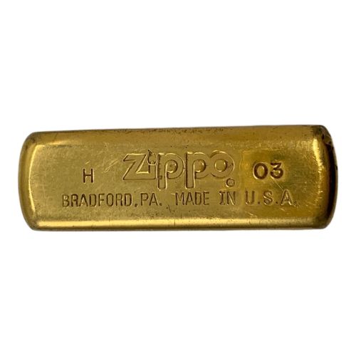 ZIPPO 2003年8月製造 ゴールド