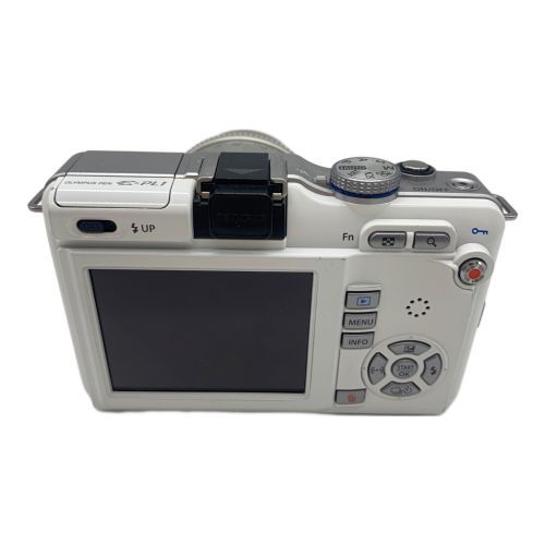 OLYMPUS ミラーレス一眼カメラ E-PL1 1310万画素(総画素) 1230万画素(有効画素) フォーサーズ 4/3型 LiveMOS 専用電池 SDHCカード SDカード 標準：ISO200～3200 拡張：ISO100 -