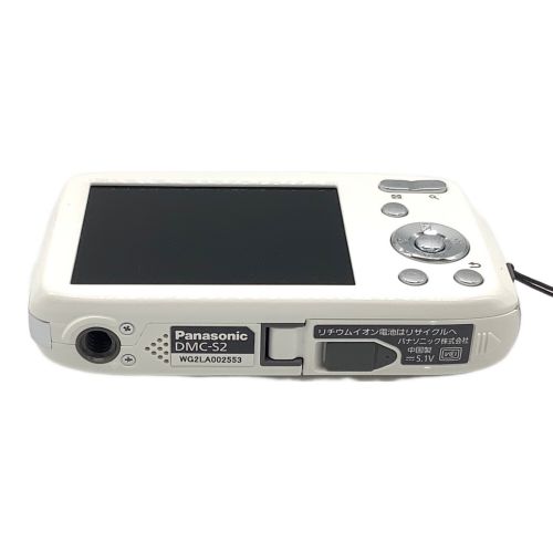 Panasonic コンパクトデジタルカメラ 2012年発売 DMC-S2 1450万画素(総画素) 1410万画素(有効画素) 1/2.33型CCD 専用電池 SDカード SDHCカード SDXCカード WG2LA002553