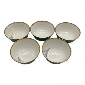 香蘭社 (コウランシャ) 湯呑み グリーン 蘭