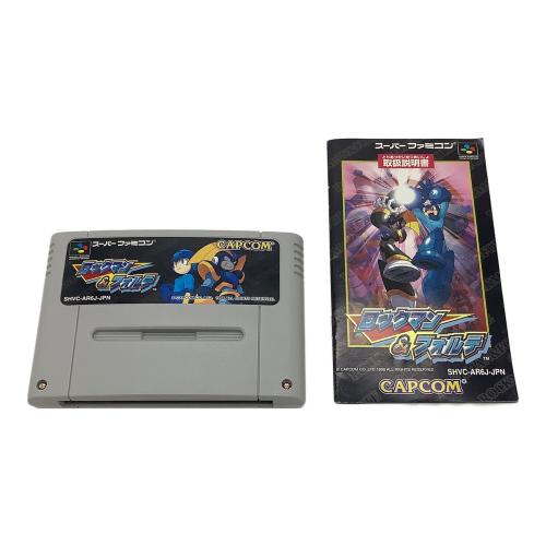 スーパーファミコン用ソフト ロックマン＆フォルテ