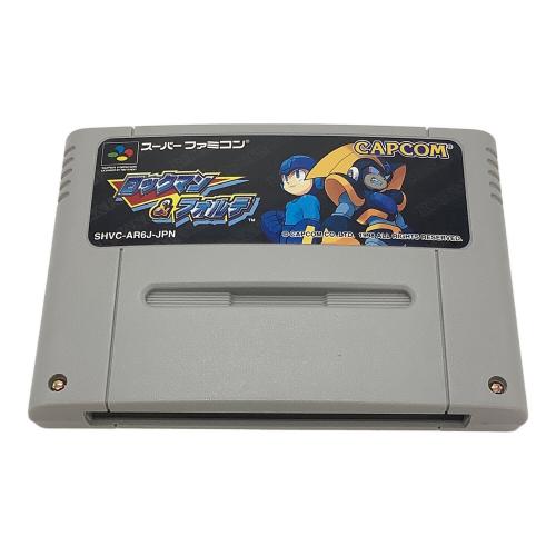 スーパーファミコン用ソフト ロックマン＆フォルテ