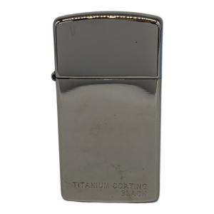 ZIPPO (ジッポ) ZIPPO スリム TITANIUM COATING BLACK 2000年製