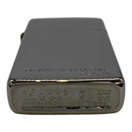 ZIPPO (ジッポ) ZIPPO スリム TITANIUM COATING BLACK 2000年製 