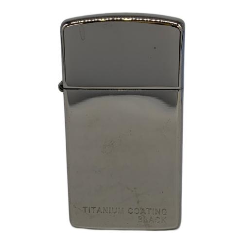 ZIPPO (ジッポ) ZIPPO スリム TITANIUM COATING BLACK 2000年製
