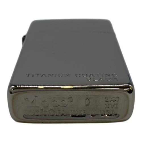 ZIPPO (ジッポ) ZIPPO スリム TITANIUM COATING BLACK 2000年製