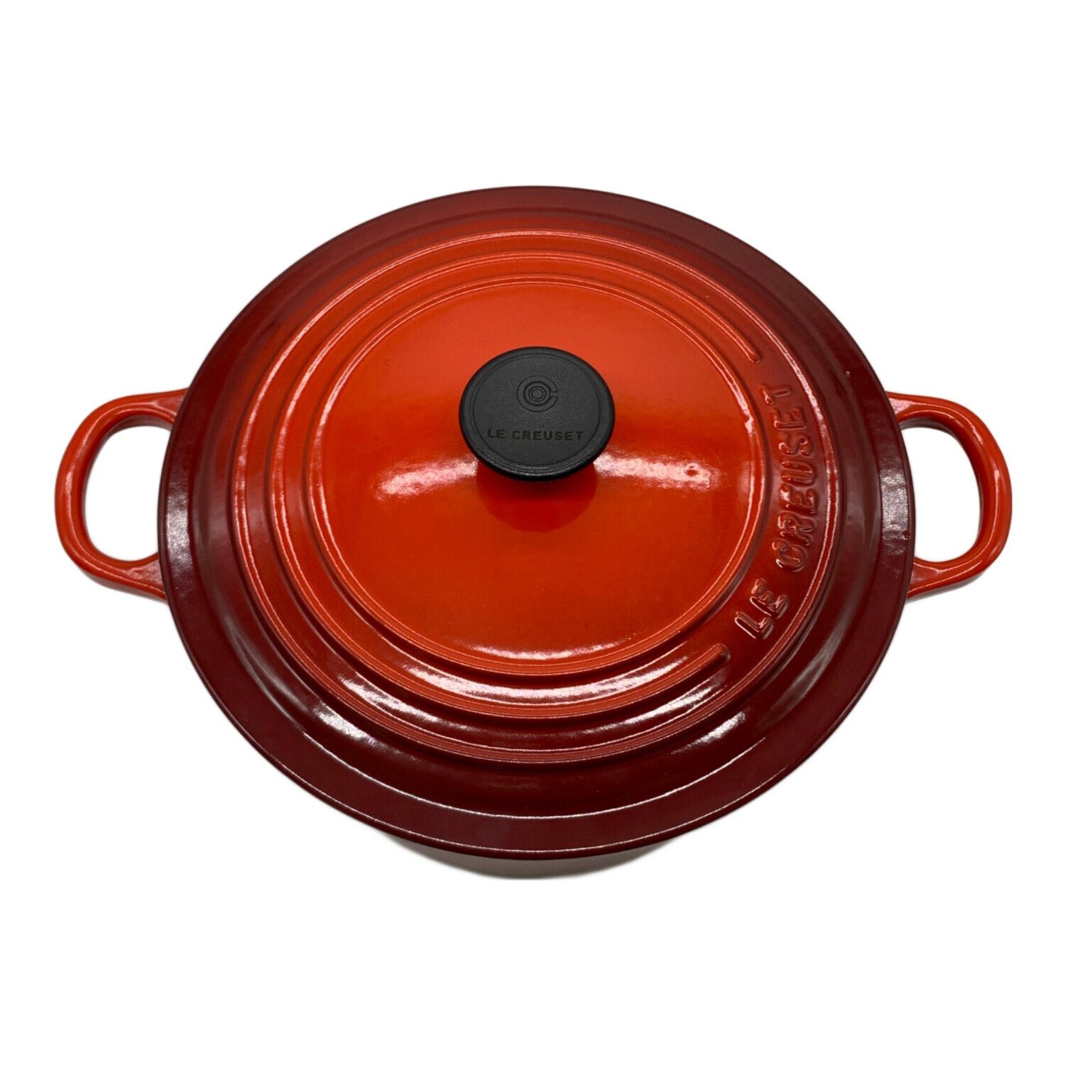 LE CREUSET 両手鍋 22cm レッド フランス製 LE CREUSET - ル・クルーゼ Le Creuset 両手鍋 22cm レッドの通販 by