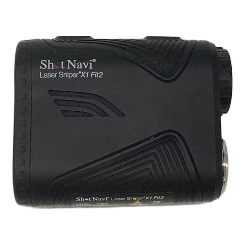 shotnavi (ショットナビ) ゴルフ用レーザー距離計 Laser Sniper X1 Fit2 1000 BK