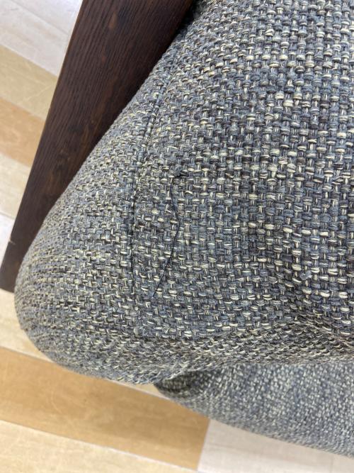 karimoku (カリモク) 2人掛けソファー ブラウン×グリーン CHITANO