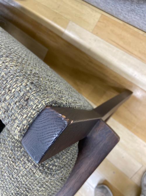 karimoku (カリモク) 2人掛けソファー ブラウン×グリーン CHITANO