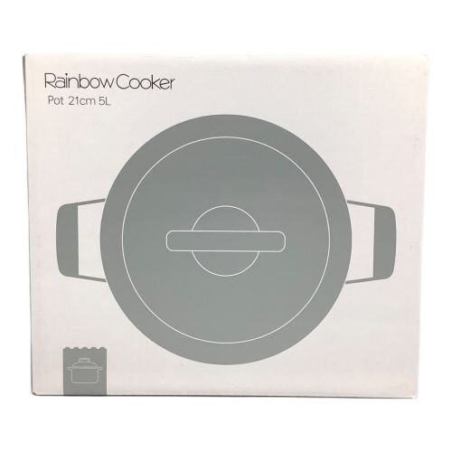 Tupperware (タッパーウェア) 21cm寸胴鍋 POT 21cm 5L RAINBOW COOKER