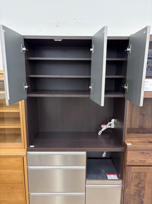 高橋木工所 (タカハシモッコウジョ) レンジボード シルバー×ブラウン エイク90