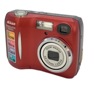 Nikon (ニコン) デジタルカメラ※液晶ヨゴレ有 E3200 320万画素 1/2.7型CCD 乾電池 SDカード対応 1.5コマ/秒 2917411