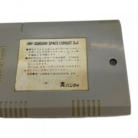 BANDAI (バンダイ) GUNDAM SPACE COMBAT 3IN1 ゲームウォッチ