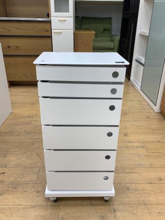 DOTTUS (ドッタス) ファイルラック ホワイト シール剥がれ有 6段