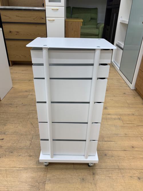 DOTTUS (ドッタス) ファイルラック ホワイト シール剥がれ有 6段