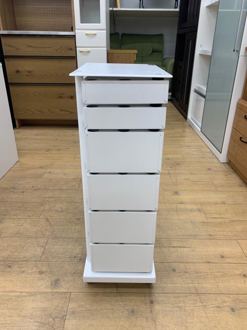 DOTTUS (ドッタス) ファイルラック ホワイト シール剥がれ有 6段