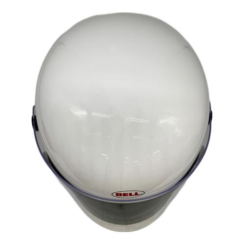 BELL (ベル) バイク用ヘルメット SIZE M STARⅡ ソリッドホワイト Mサイズ PSCマーク(バイク用ヘルメット)有