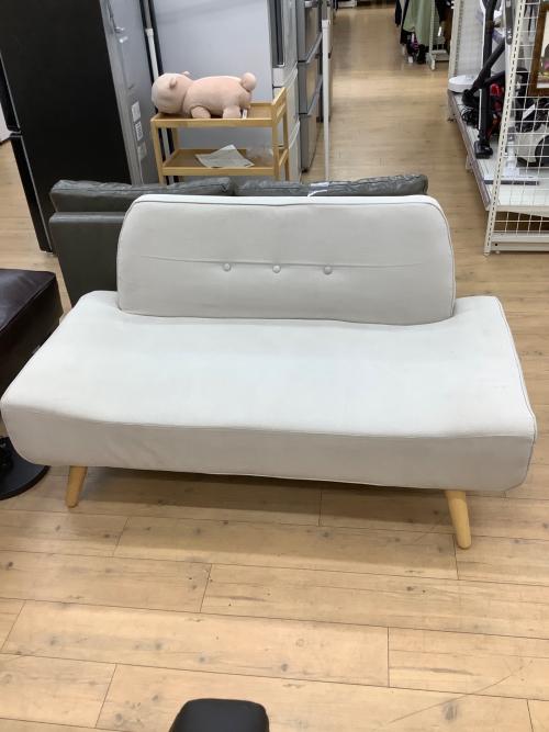 2人掛けソファー ベージュ