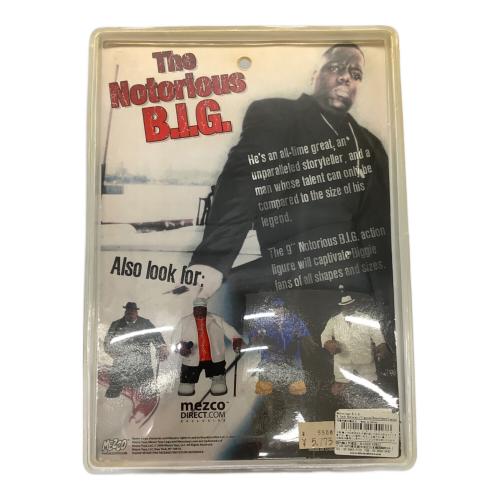 MEZCO (メズコ) the notorious big ブリスターダメージ大 Black suit