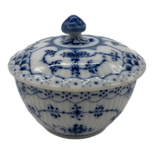 ROYAL COPENHAGEN (ロイヤル・コペンハーゲン) シュガーポット ブルーフルーテッド・ハーフレース