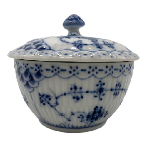 ROYAL COPENHAGEN (ロイヤル・コペンハーゲン) シュガーポット ブルーフルーテッド・ハーフレース