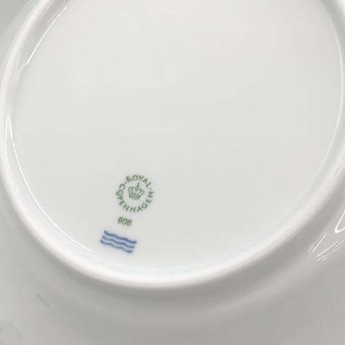 ROYAL COPENHAGEN (ロイヤル・コペンハーゲン) プレート ホワイトフルーテッド・プレイン