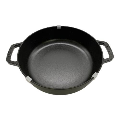 Staub (ストウブ) ブレイザーソテーパン 24cm ブラック 12612425