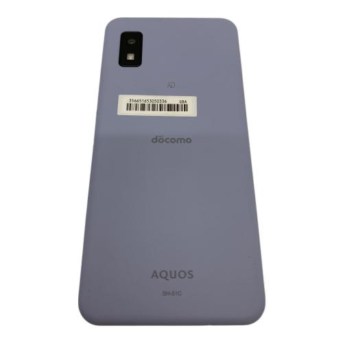 スマートフォン SH-51C サインアウト確認済 docomo 修理履歴無し 程度:Bランク